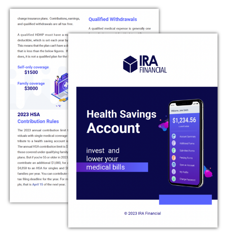 Health Savings Account IRA Financial Trust